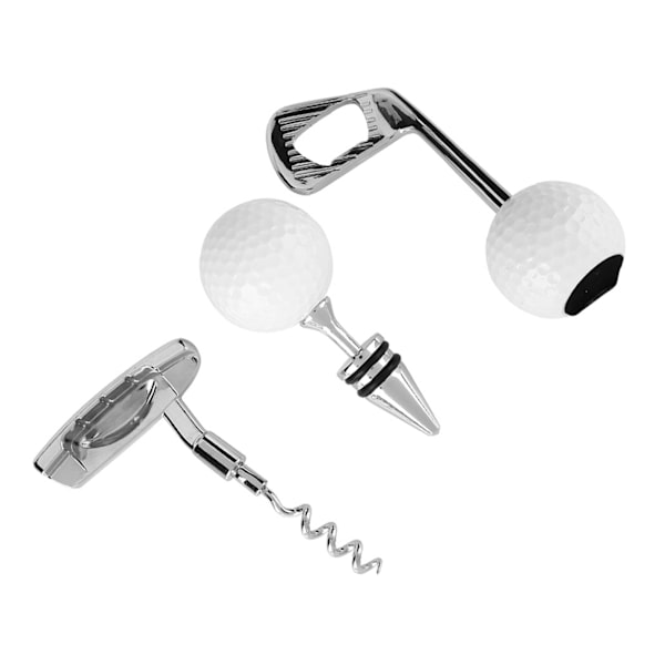 Golfformad korkskruv Rödvin Öl Flasköppnare Korköppnare Club Bar Set