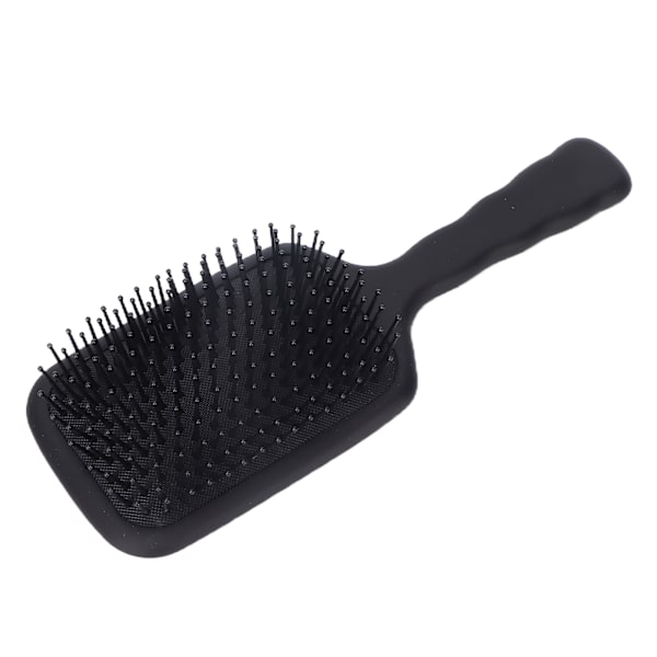Redande hårborste Nylon Air Cushion Massagekammar för kvinnor Våt Torr Tjockt hårSvart