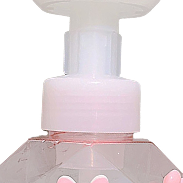 Pumpflaska Tvåldispenser Plastpumpflaskor Påfyllningsbara Flaskor Bred Mun Tomma Pumpflaskor För Lotion Schampo Rosa Anka
