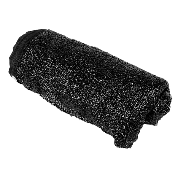 Skuggnät Solskydd Dammskydd Solskydd Växthus Balkong Gård Solskydd Tillbehör 2 x 3 m Svart 3 Stygn