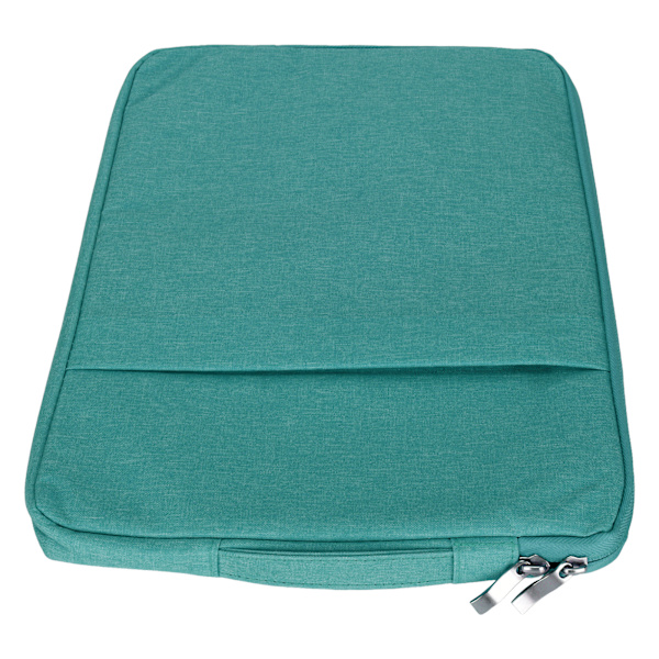 Laptopfodral 15,6 tum 39x29x2cm dubbelskiktsdesign polyester Case för bärbar dator för OS Laptop Pro för HP för DellDark Cyan