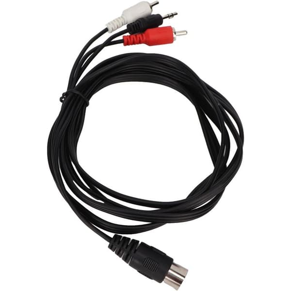 5-bens DIN til 3,5 mm Jack og RCA lydadapterkabel, universel forbindelse