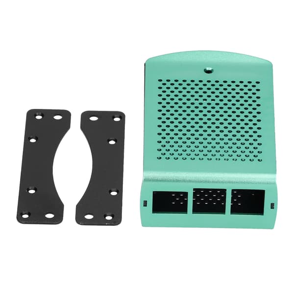 Varmeavledende kabinett i aluminiumslegering med vifte for Raspberry Pi 2 3 B B+