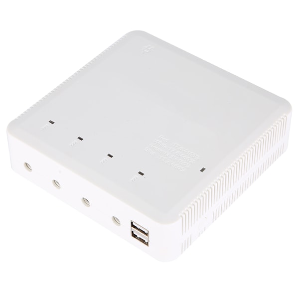 4 Batteriporte + 2 USB-opladnings RC Drone-oplader til XIAOMI FIMI X8 SE-droner 100-240V Hvid US