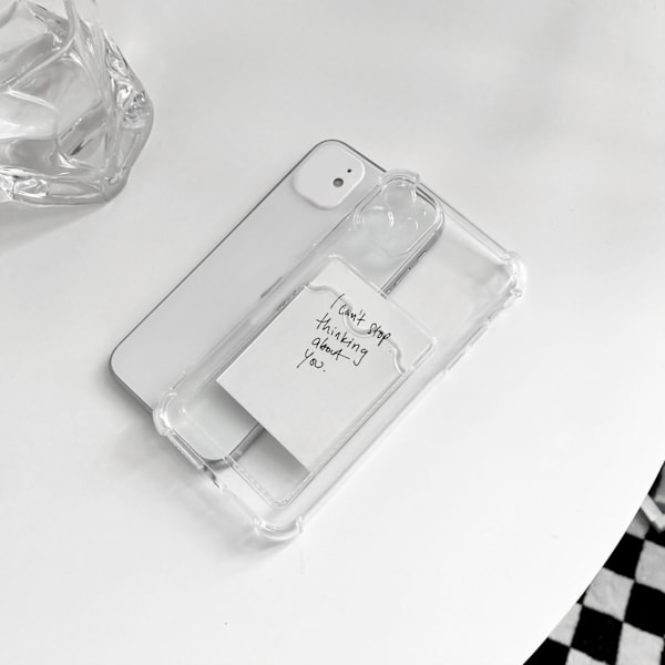 Telefon skyddande fodral Slim Clear Soft TPU Flexibel Full Body Protection Shockproof Dammtät Telefon Kortfodral för Iphone XS Max