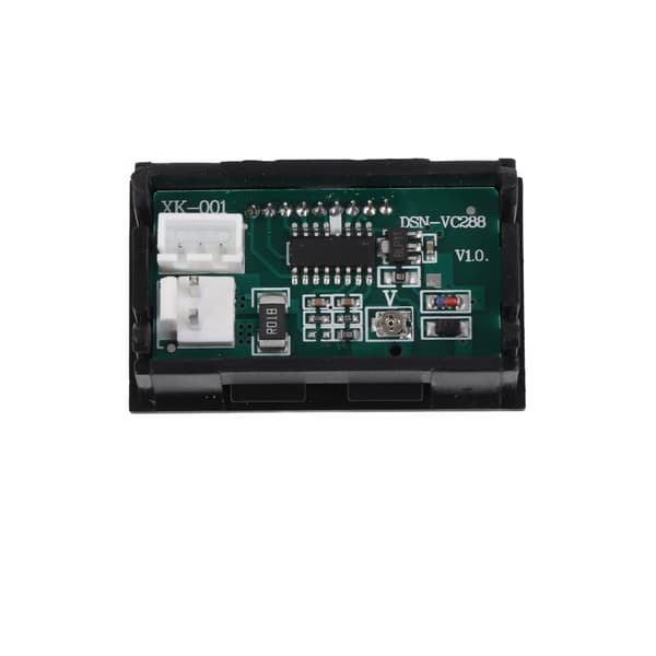 Digital strømvoltmeter LED rød og blå dobbel skjerm digitalt voltmeter ammeter DC0 til 100V 10A