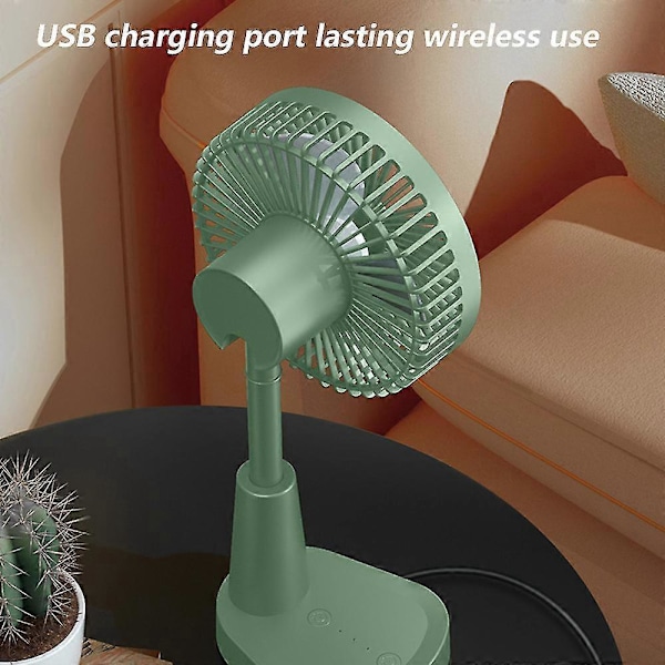 Bærbar Foldbar Ventilator, Til Hjemmet, Camping, Udendørs Og Kontor