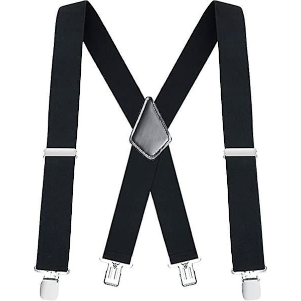 Adjustable X-Shaped Elastic Suspenders - Fashionable and Sturdy