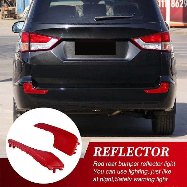 2 st Bil LH&RH Bakre Reflex Reflektorlampa för Rodius/Stavic2