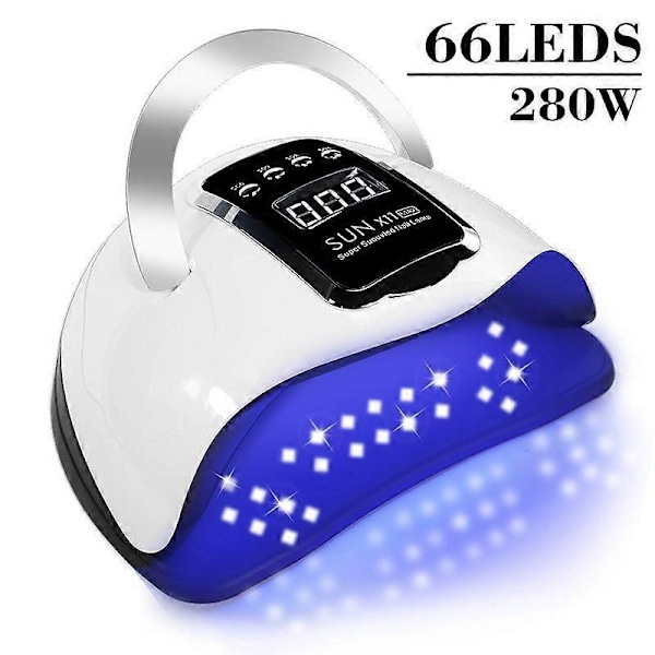 SUN X11 MAX 280W Ammattimainen kynsikuivain UV LED Geelilakan kuivauskone manikyyriin automaattisella sensorilla EU