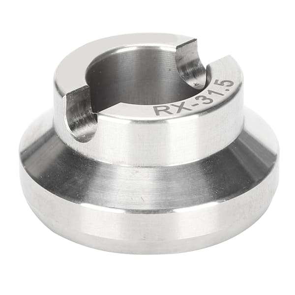 Rustfrit stål rillede matricer Ur Bagside Dæksel Åbner Fjerner Matrice Tilbehør 31,5 mm / 1,24 tommer