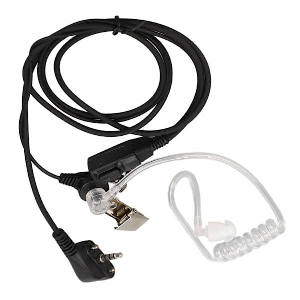 Akustisk slang hörlurar transparent strålning reduktion bärbar luft akustisk slang headset för Motorola Walkie Talkie 1 st
