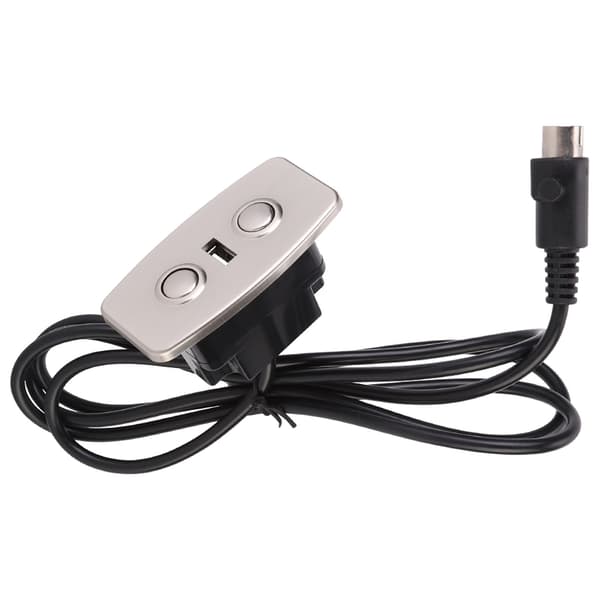 Håndkontroller Elektrisk Lenestol Sofa Løfting 2 Knapp Håndbryter med Dobbel USB