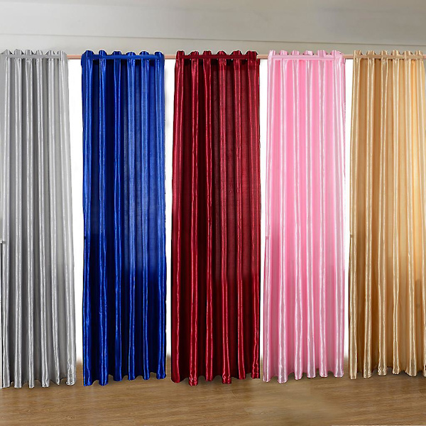 100 x 200 cm Moderne Jacquard Vindue Rum Panel Skygge Gardin Drapering Persienne--