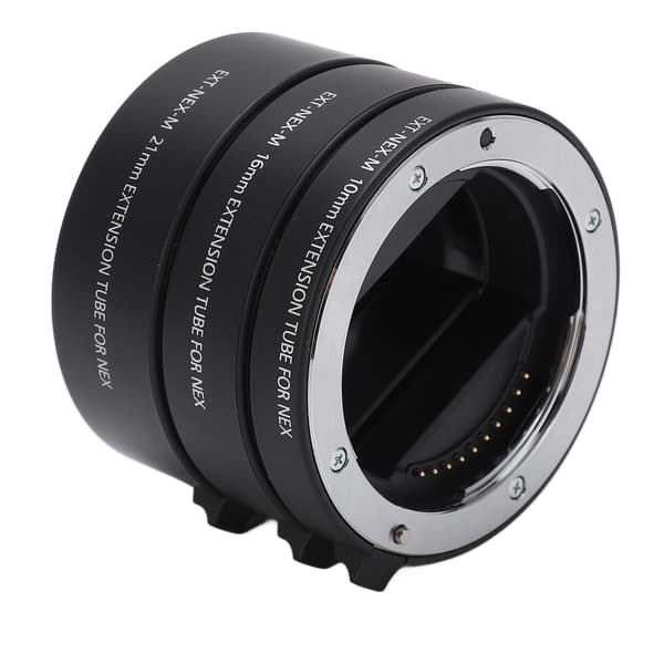 Auto Focus Makro Forlængerrørs Adapter Ring 10mm 16mm 21mm til Sony E Mount Objektiver