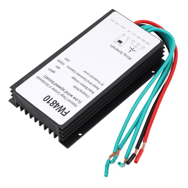 1000W Vindgenerator Opladningscontroller 48V IP67 Vandtæt MPPT Vindmølle Opladningscontroller