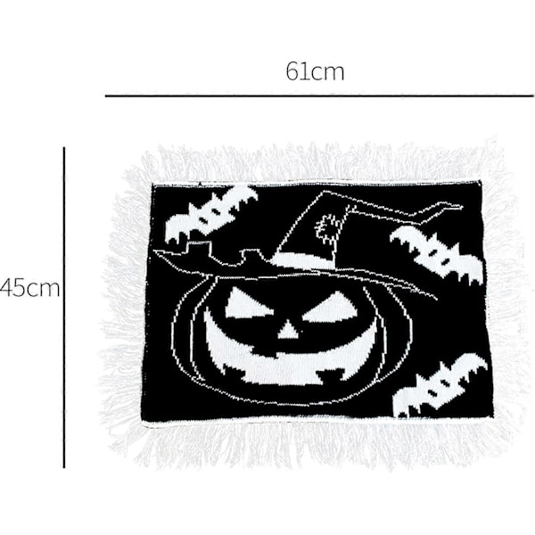 Halloween-tabletti, lämmönkestävä, tahroja hylkivä, liukumaton, helppo puhdistaa ja säilyttää, Halloweeniin