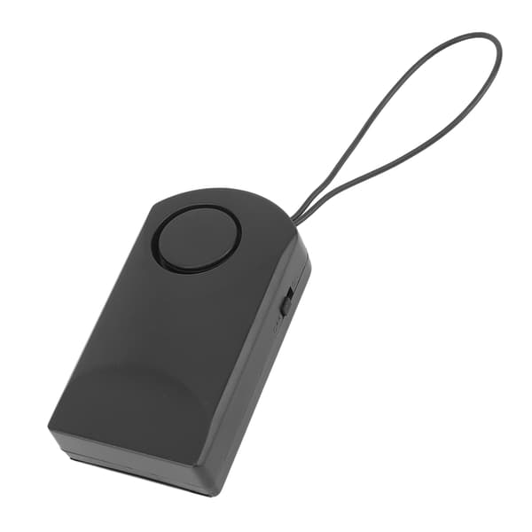 Dörrlarmssensor 120db Högt Trådlöst Dörrlarm Hängande Kontaktsensor Svart Larm