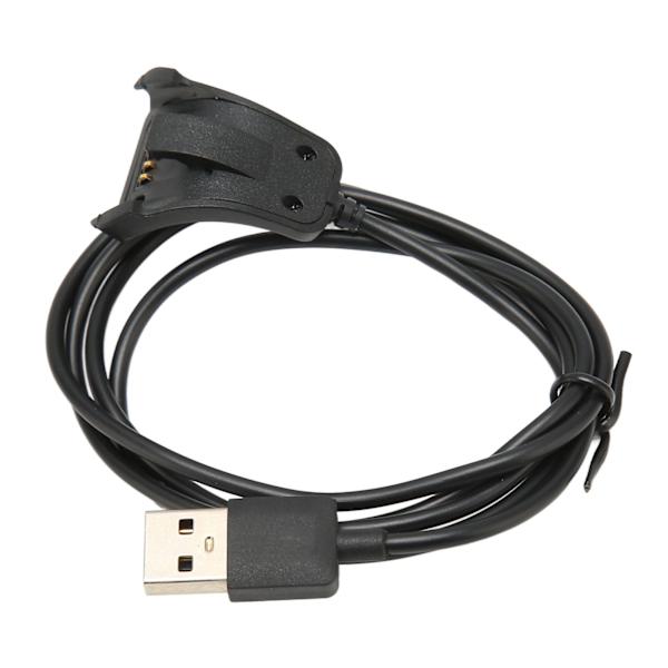 Ersättningsladdare för TomTom Watch USB laddningskabel för TomTom Runner2 för TomTom Adventurer 3,3 fot Svart