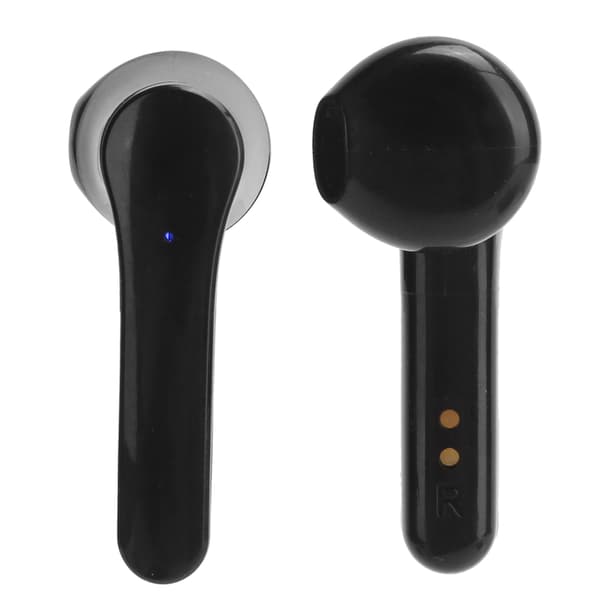 Trådløst Bluetooth Sports Headset Bluetooth 5.1 Høretelefoner Ørepropper med Opladningsetui Sort