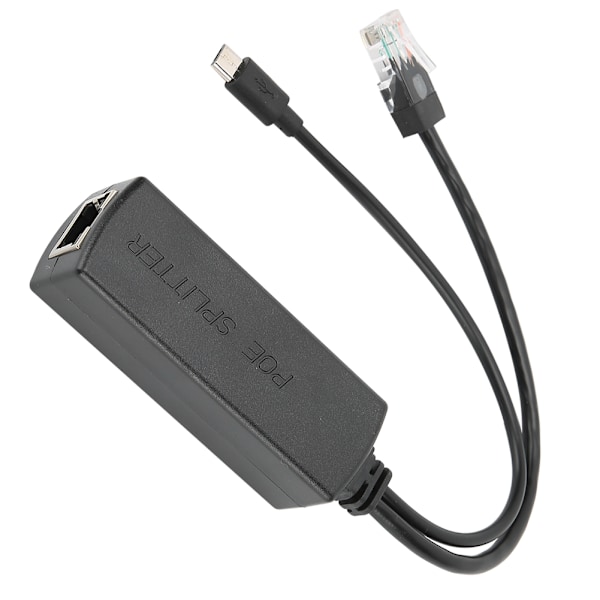 POE Splitter Strømforsyningsmodul USB Standard Isolation Separator Kabel 48V til 5V