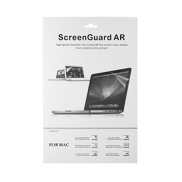 Ultra tynd krystalklar film Screen Guard Protector Laptop Cover til Mac Air 11,6 tommer