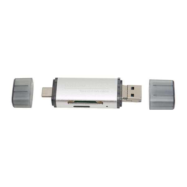 USB C USB 2.0 MICRO USB Hukommelseskortlæser Bærbar Kontor Micro Lagerkortlæser til OS X System