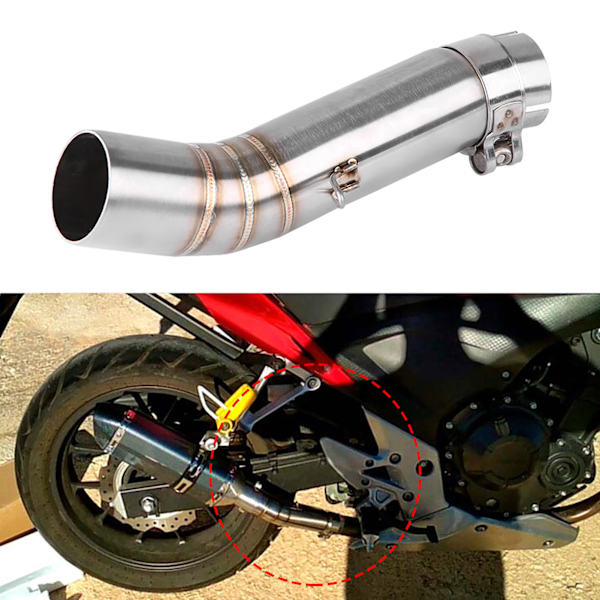 Motorcykel udstødning mellemrørsforbindelse til CBR500R CB500X CBR500 CB500F