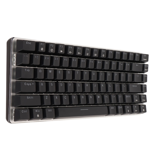 Gaming tastatur 82 tast RGB belysning sort switch ergonomisk mekanisk gaming tastatur