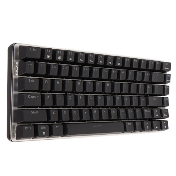 Speltangentbord 82 Tangenter RGB-belysning Svart Brytare Ergonomiskt Mekaniskt SpelTangentbord
