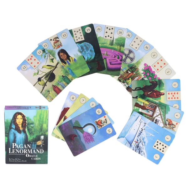Party Tarotkortlek Bärbar Ödesdivinationskort Framtidsberättande Brädspel Present