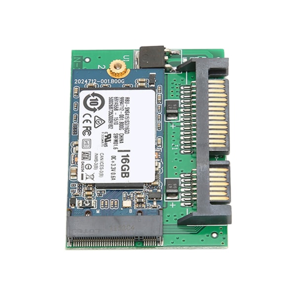 SATA Adapter M.2 SSD 2 i 1 Stor kapacitet Stabil Pålitlig Bärbar Plug and Play Datortillbehör 16GB