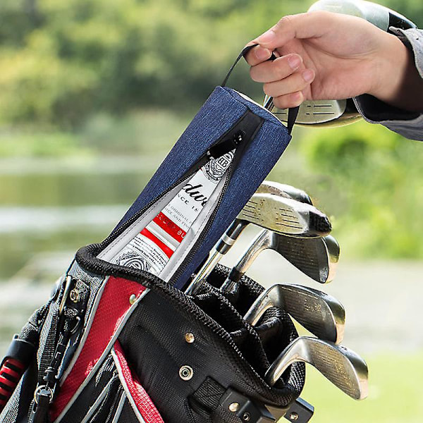 Golfväska Kylare - Isolerad Ölkyl, Justerbar Axelrem, Passar i Golfväska (2 st)