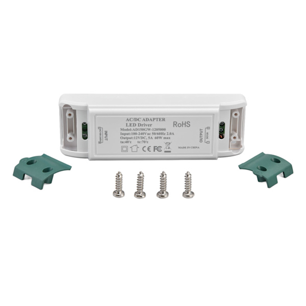 LED-drivrutning Kortslutning Överströmsskydd DIY-anslutning Konstant ström LED-drivrutin AC100‑240V