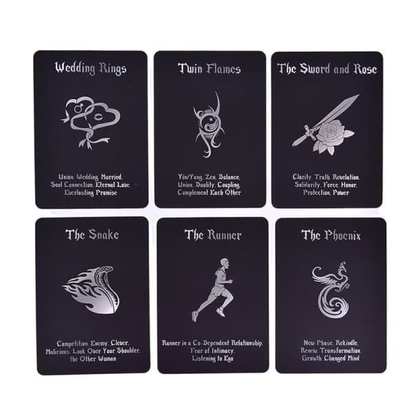 54 Island Time Wellness Oracle Cards Tarot Divination 1 pc