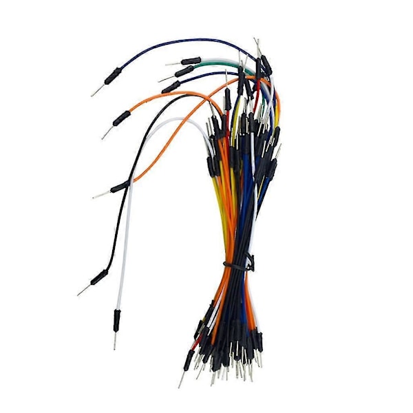 12cm 16cm 20cm 24cm Färg Flexibel Två Ändar Förtennad Kopplingsdäck Jumperkabel