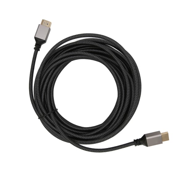 HD Multimedia Interface-kabel Höghastighets 4K 60Hz HD Multimedia Interface-kabel Hane till Hane-kabel för surfplatta kamera dator 7.5M