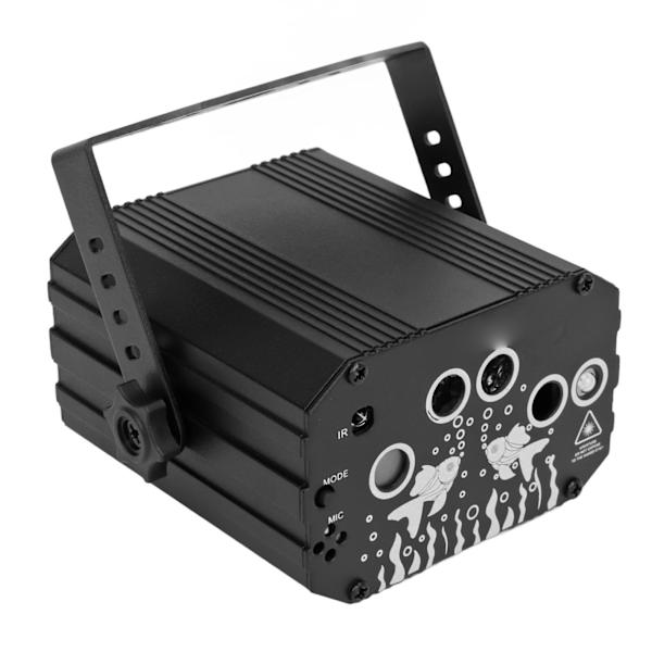 DJ-festlys scene laser 3000mah USB-lading lydaktivert laserlys med fjernkontroll for klubb KTV-dans