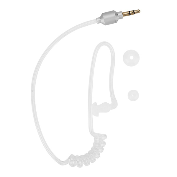 Mobiltelefon Monaural Wired Earpiece Air Tube Anti-strålning In Ear Stereo Earphone