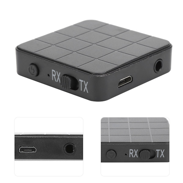 KN321 Trådløs Bluetooth 5.0 Audio Transmitter Receiver 2 i 1 TV Computer Adapter