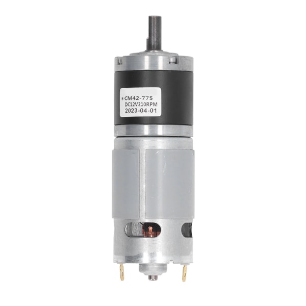 DC planetväxelmotor kopparrotor stort vridmoment CW CCW DC reduktionsmotor DC12V 310RPM