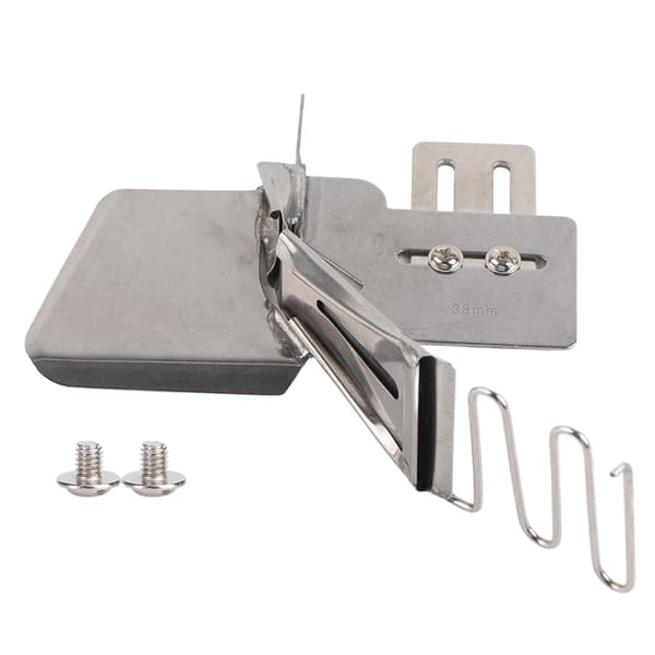 Båndbinder Symaskinetilbehør Rustfrit Stål 4 Folder Korrosionsbestandig Holdbar (38 mm)