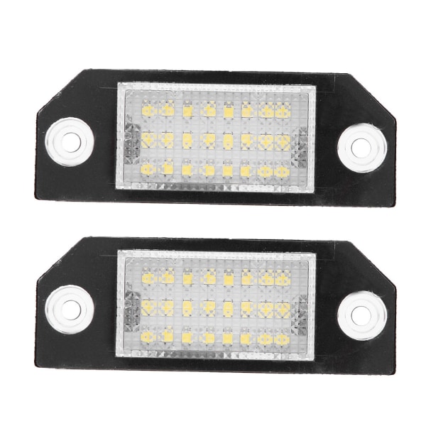 2 stk. 24 LED Pærer Nummerplade LED Lys Lampe til Ford C MAX Focus MK2