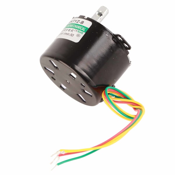 1 kpl AC220V Miniatyyrinen pienikierroksinen suuri vääntömomentti synkronimoottori CW/CCW (50 rpm)