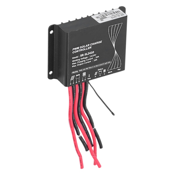 PWM solcellsladdningsregulator 10A solpanelregulator vattentät energiregulator för husbilstillbehör
