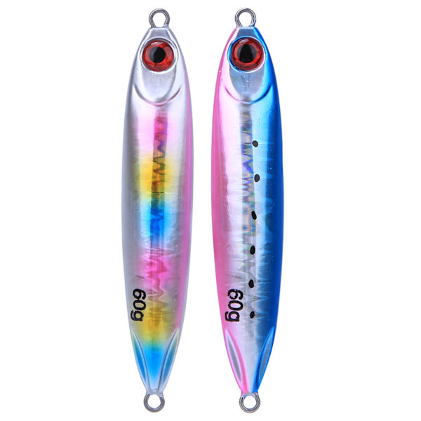 2 stk. Kombination Q11 60g Kunstig Langskud Fiske Lure Bait Tackle Værktøj Tilbehør
