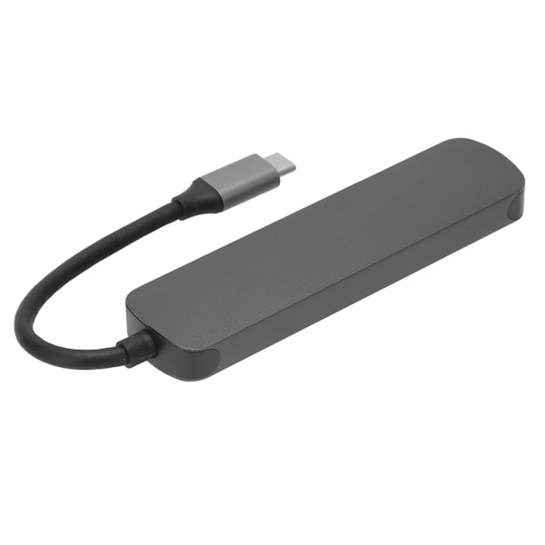 USB C -keskitin 6-in-1 SD/TF-kortinluku TypeC-sovitin telakointiasema OS X Lenovo Dell -laitteille