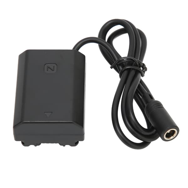 FZ100 Dummybatteri DC-koppling strömadapter kompatibel för A7c A7R3 A7s3 A7R4 A7M4 7RM3 A6600 A9M2 FX3 100‑240V