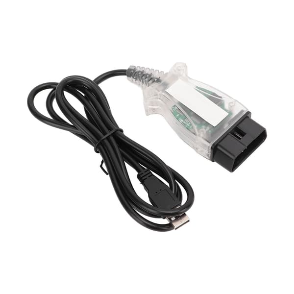 K+DCAN-kabel med bryter USB-grensesnitt Bil OBD2 diagnoseverktøy for E60 E61 E81 E70 E83 E87 E90 E91 E92 E93