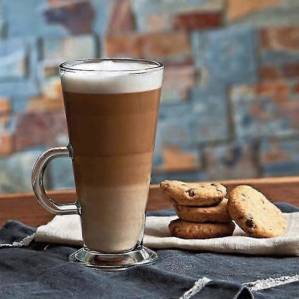 Irländsk Kaffekopp, Kopp för Kalla Drycker, Sandisdryckskopp, Vattenglas, Iskaffekopp (transparent)
